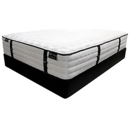 Queen Firm Pocketed Coil Mattress and Foundation